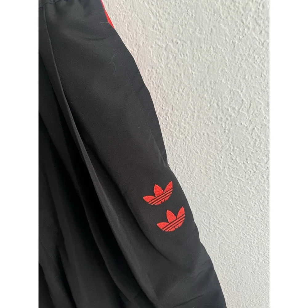 willy chavarria x‎ adidas long shorts jw1443 Size XS CONSORTIUM COLLAB BLACK RED